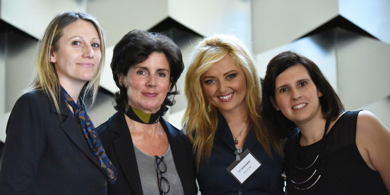 Chiara Cantono with Elisabetta Spinelli Nieder, Solmaz Ghobadi and Laura Liguori WT Studio